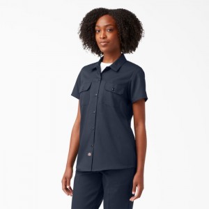 Dickies 574 Original Lucru Shirt Bleumarin | QTEC9371