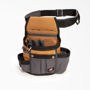 Dickies 8-Pocket Utility Pouch & Căptușită Belt Set Maro | JUKO5602