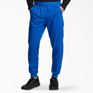 Dickies Balance Mid-High Rise Jogger Scrub Pants Albastru Regal Albastri | FASH0340