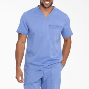 Dickies Balance V-Neck Scrub Top Albastri | EDDT4939