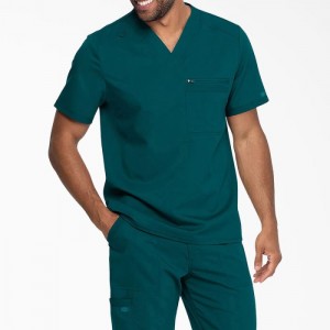 Dickies Balance V-Neck Scrub Top Albastri | VAUT9152