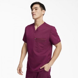 Dickies Balance V-Neck Scrub Top Visinii | PBKO9621