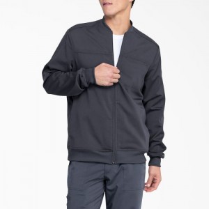 Dickies Balance Zip Front Scrub Jacket Albastri Gri | VVFP5386
