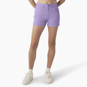Dickies Carpenter Shorts, 3" Violet Roz | RCPJ9498