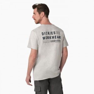 Dickies Cooling Performance Grafice T-Shirt Gri | CYLZ0276