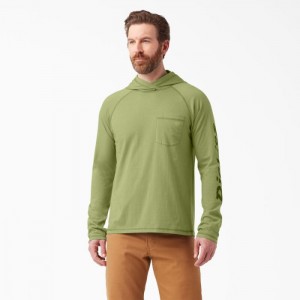 Dickies Cooling Performance Sun Shirt Fern | CQGT9599