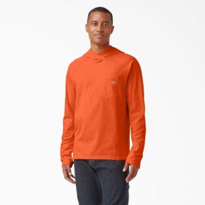 Dickies Cooling Performance Sun Shirt Portocalii Deschis | EYNH3549