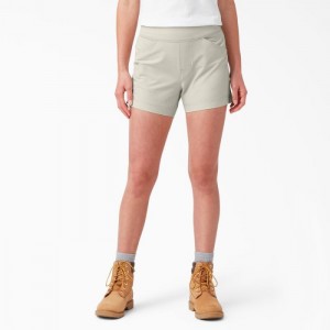 Dickies Cooling Relaxed Fit Pull-On Shorts, 5'' Gri | JOQX6945