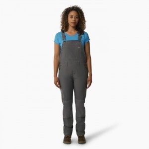 Dickies Cooling Ripstop Bib Overalls Gri Inchis | FWYR8798