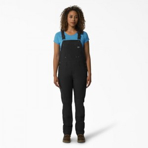 Dickies Cooling Ripstop Bib Overalls Negrii | ADSV2852
