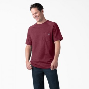 Dickies Cooling Scurte Sleeve Pocket T-Shirt Visinii | OPBM0209