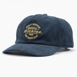 Dickies Corduroy Cap Albastri | TQBF1760