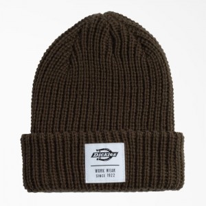 Dickies Cuffed Fisherman Beanie Masline Verzi Inchis | VZBF6034