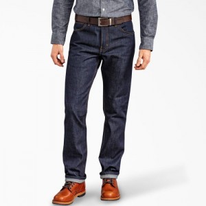 Dickies Dickies 1922 Selvedge Jeans Indigo Albastri | RLEJ5464