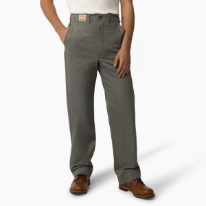Dickies Dickies 1922 Vintage Fit Military Pants Masline Verzi | MVVY0374