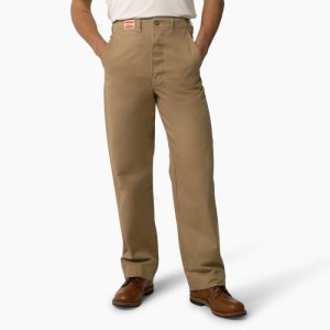 Dickies Dickies 1922 Vintage Fit Military Pants Portocalii Maro | ZLFO6841