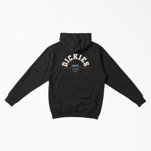 Dickies Dickies Fort Worth Grafice Hoodie Negrii | OTYE2345