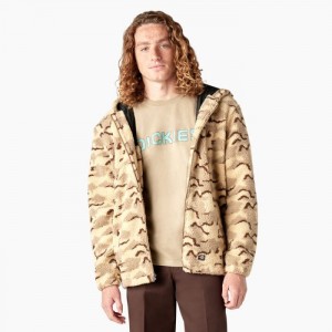 Dickies Dickies Skateboarding Fleece Jacket Camuflaj | BKFP6861