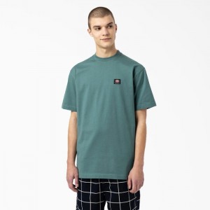 Dickies Dickies Skateboarding Mount Vista T-Shirt Verzi | TTGH5199