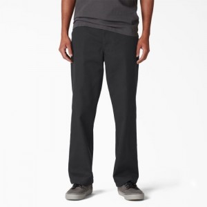 Dickies Dickies Skateboarding Regular Fit Twill Pants Negrii | KJNJ3695