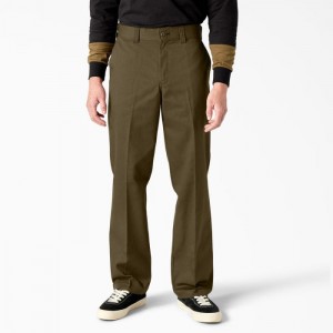 Dickies Dickies Skateboarding Regular Fit Twill Pants Masline Verzi Inchis | YRDP5238