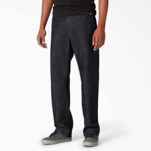 Dickies Dickies Skateboarding Regular Fit Utility Jeans Indigo Albastri | NRTF9633