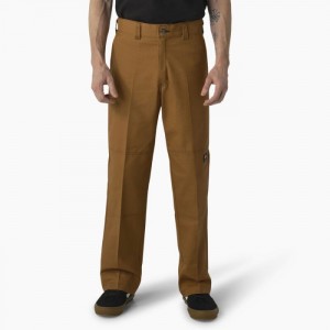 Dickies Dickies Skateboarding Regular Fit Double Knee Pants Maro | UHHO4590