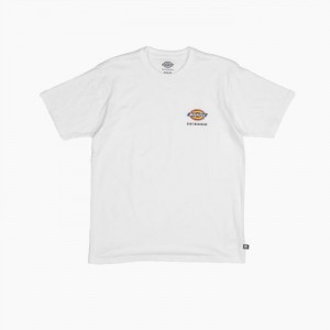 Dickies Dickies Skateboarding Regular Fit Chest Logo T-Shirt Albi | MQAP1698
