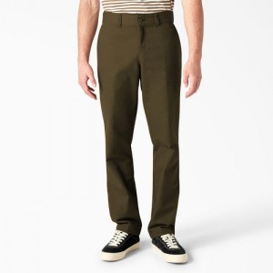Dickies Dickies Skateboarding Slim Fit Pants Masline Verzi Inchis | ESLI4312