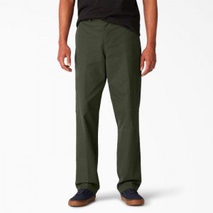 Dickies Dickies Skateboarding Slim Fit Pants Masline Verzi Verzi | QIGC1464