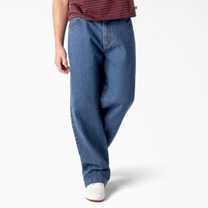 Dickies Dickies Skateboarding Wingville Loose Fit Jeans Albastri | RVMX8577