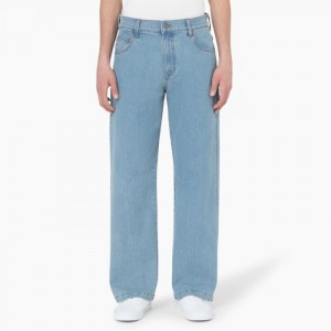 Dickies Dickies Skateboarding Wingville Loose Fit Jeans Albastri Deschis | IWZC0336