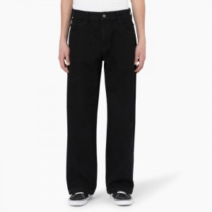 Dickies Dickies Skateboarding Wingville Loose Fit Jeans Negrii Albastri | XYKV8248
