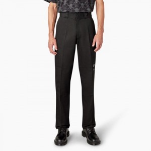 Dickies Dickies x Lurking Class Regular Fit Double Knee Pants Negrii | OHUP0671