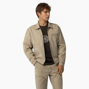 Dickies Duck Contrast Stitch Jacket Maro Negrii | SUBY5644