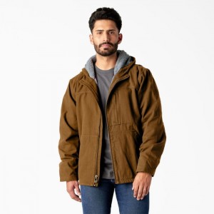 Dickies Duck Panza High Pile Fleece Captusite Jacket Maro | ZVJJ7965