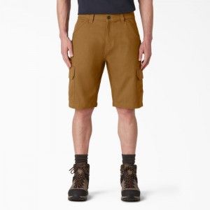 Dickies DuraTech Ranger Relaxed Fit Duck Shorts, 11" Maro | ABVJ1984