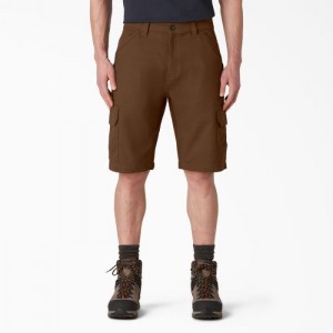 Dickies DuraTech Ranger Relaxed Fit Duck Shorts, 11" Maro | SBLB6618