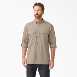 Dickies DuraTech Ranger Ripstop Shirt Maro | WBRA8984