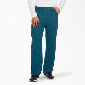 Dickies Dynamix Cargo Scrub Pants Albastri | XHMY5234