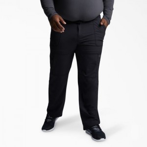 Dickies Dynamix Cargo Scrub Pants Negrii | IXNY6684