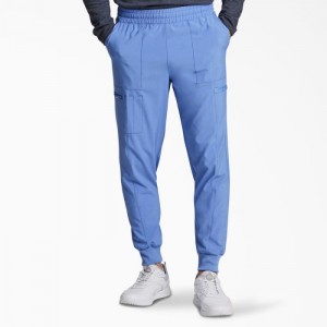 Dickies EDS Essentials Mid-High Rise Jogger Scrub Pants Albastri | CBQY6566