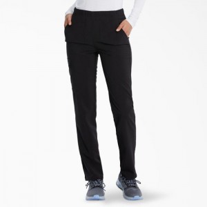 Dickies EDS Essentials Natural Rise Tapered Leg Scrub Pants Negrii | WNEP7826