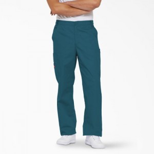 Dickies EDS Signature Cargo Scrub Pants Albastri | VJXS8783