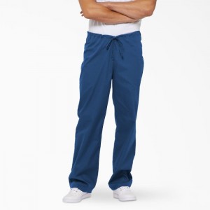 Dickies EDS Signature Scrub Pants Albastru Regal Albastri | JYDL6870
