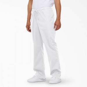 Dickies EDS Signature Scrub Pants Albi | JFWF6040