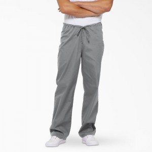 Dickies EDS Signature Scrub Pants Gri | LRWJ4014