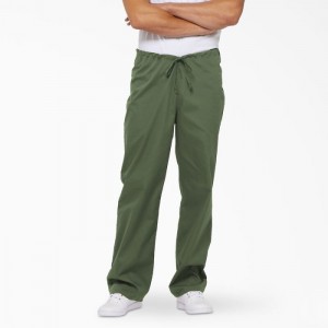 Dickies EDS Signature Scrub Pants Masline Verzi Verzi | AZYV2187