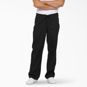 Dickies EDS Signature Scrub Pants Negrii | FFSH9358