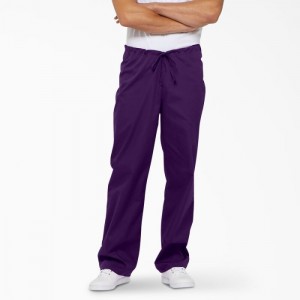 Dickies EDS Signature Scrub Pants Violet | LOSZ7080